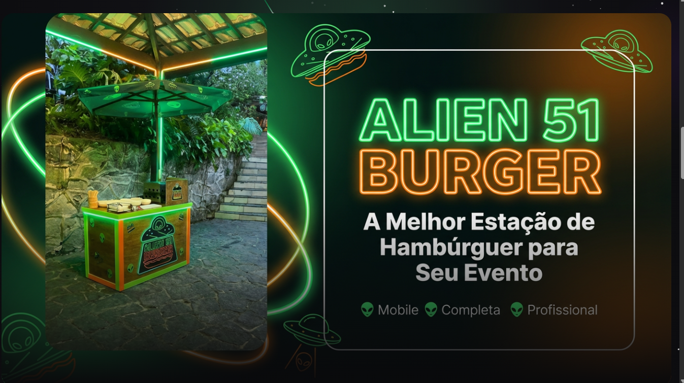 Alien Burger Nova Estratégia