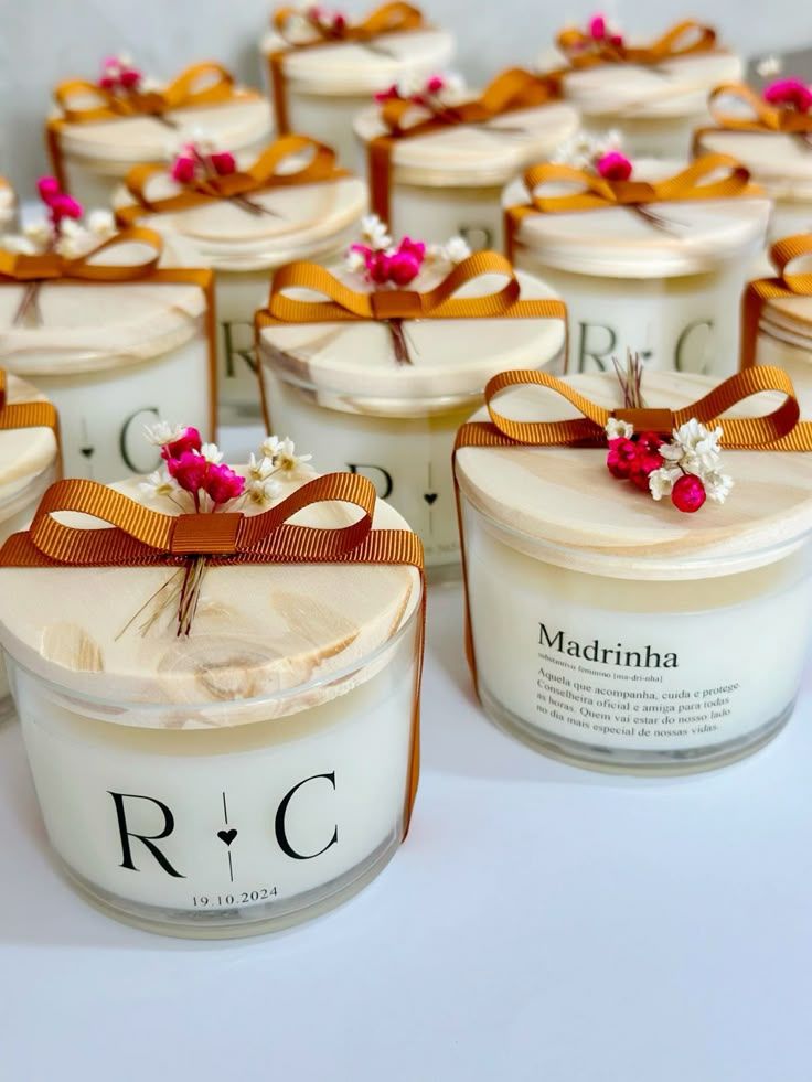 Vela aromática personalizada